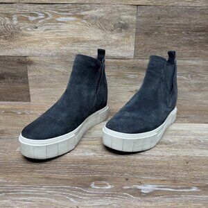 Dolce Vita Zabie Gray Suede Chelsea Sneaker Men's Size 10